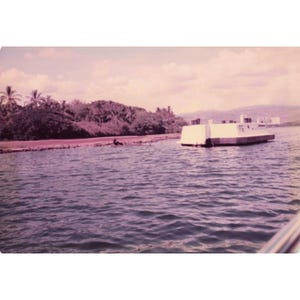 Vintage 1970s Pearl Harbor Battleship Row USS Tennessee Nevada Photos Lot of 8 image 7