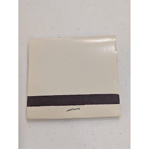 Laura and Kenny Wedding Matchbook February 18 1995 Keepsake Novelty image 2