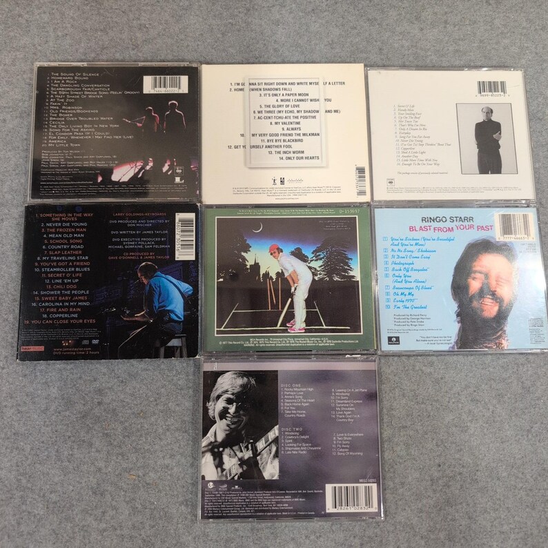 7 CD Legends Lot Simon & Garfunkel Paul McCartney Elton John James Taylor Denver image 2