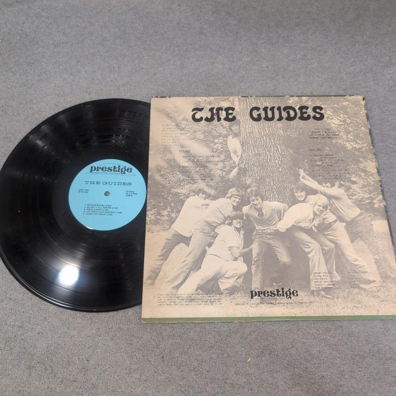 The Guides Vintage Vinyl LP Prestige Productions Southern Gospel Religious Album image 2