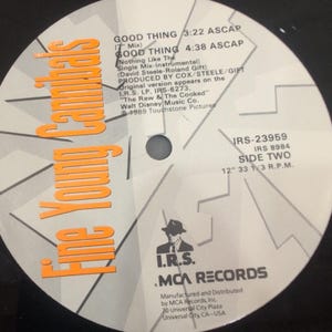 Fine Young Cannibals Good Thing 12 Vinyl Prince Paul Remix Promo IRS-23959 1989 image 8