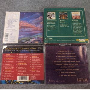 Christmas CD Lot Phil Keaggy John Rutter Hallelujah Classical 3 CD Set Parisian image 2