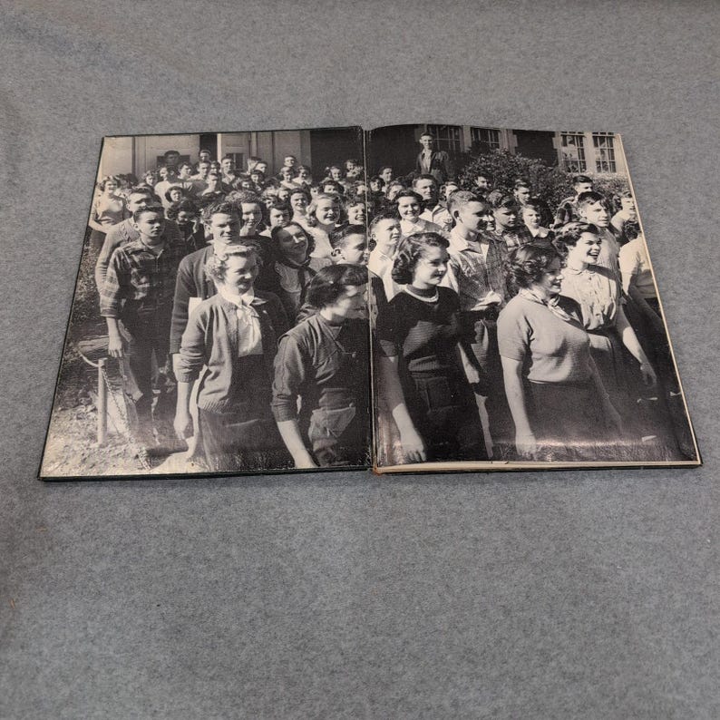 1950 The Hour Glass Anniston High School Jahrbuch Alabama Bulldogs Vol 31 Bild 3