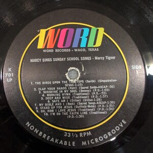 Camminando al sole con Little Marcy Vinile LP Singcord ZLP 871 Domenica immagine 3