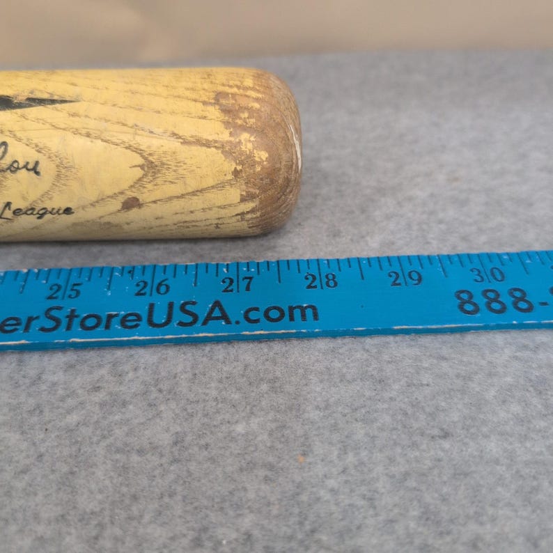 Louisville Slugger Felipe Alou Braves Hillerich & Bradsby Wood Baseball Bat 28in image 5