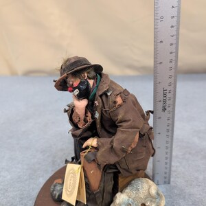 Emmett Kelly Jr., Real Rags "The Thinker 2" Collection Clown Figurine Limited Ed image 5