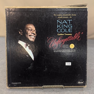 Nat King Cole Unforgettable Golden Treasury Longines Symphonette Vinyl Box Set image 1