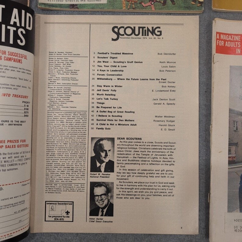 Scouting Magazine Collection Lot of 6 Vintage Issues 1970s image 6