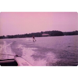 Vintage 1970s Lake Water Skiing Photos Lot of 6 Mercury 650 Motor 3.5x5 image 5