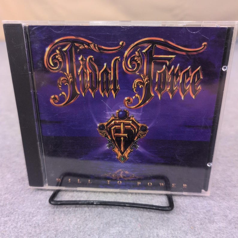 Tidal Force Will to Power CD 1993 Atico Records Hard Rock Heavy Metal AMK-36391 image 1