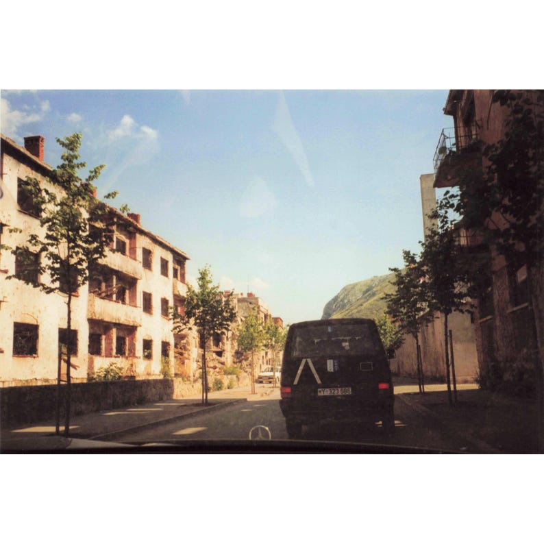 Vintage 1999 Bosnia War SFOR Peacekeepers Sarajevo Mostar Photo Lot of 13 image 7