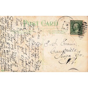 Vintage 1911 St Patricks Day Postcard Blarney Castle Erin Go Bragh Embossed VG image 2
