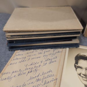 VTG Westfield High School 1963 Portrait Lot & 1950s Class Photo Massachusetts image 5