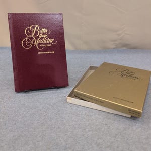 Better Than Medicine A Merry Heart Leroy Brownlow Hardcover Book with Slipcase image 1