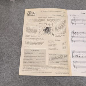 The Choir Herald September October 1996 Centennial Issue Sheet Music image 2