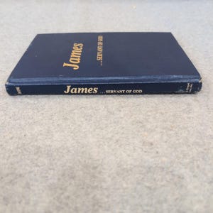 James ... Diener Gottes Dr. Oliver B Greene 1985 Erster Druck Hardcover-Buch Bild 2