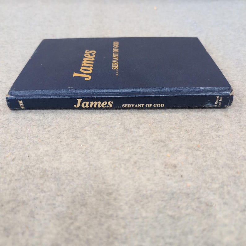 James ... Diener Gottes Dr. Oliver B Greene 1985 Erster Druck Hardcover-Buch Bild 2
