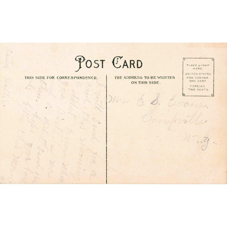 Vintage Easter Postcard Lily of the Valley Religious Poem Lowell 7212 Floral image 2