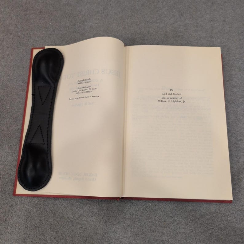 Jesus Christus heute Kommentarbuch der Hebräer Neil R Lightfüße Hardcover 1976 Bild 3