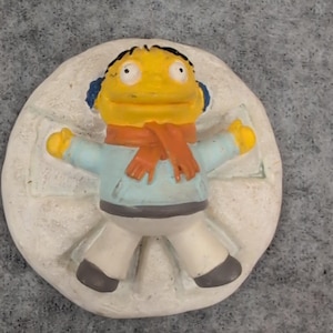 Hawthorne Village The Simpsons Ralph Wiggum Snow Angel Christmas Figurine 2004 image 1