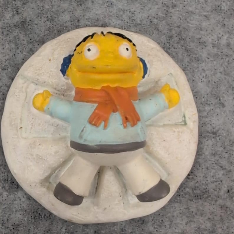 Hawthorne Village The Simpsons Ralph Wiggum Snow Angel Christmas Figurine 2004 image 1