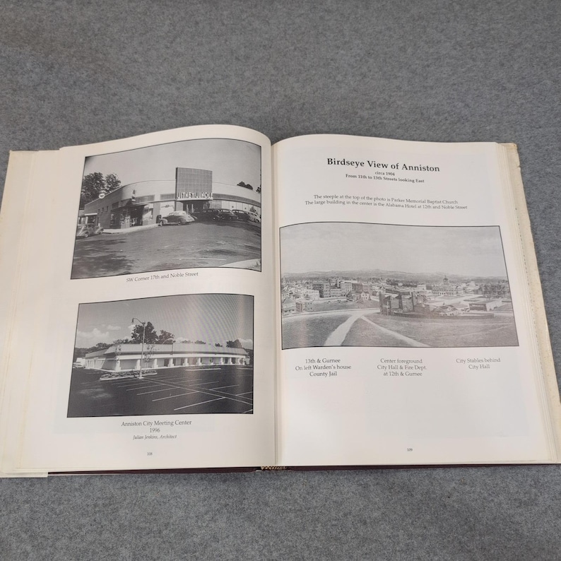Annie's Town Revisited Signed Tee Morgan Anniston Alabama Picture History Book image 5