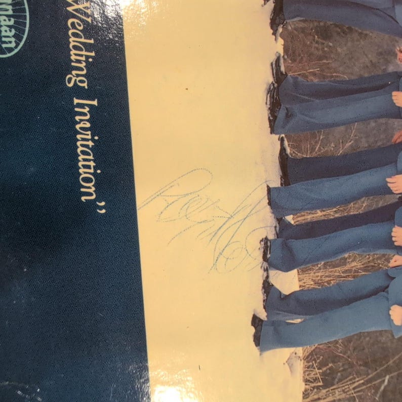 The Inspirations Have Something to Sing About Vinyl LP Signed CAS-9843 Gospel image 4