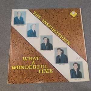 The Inspirations What A Wonderful Time Vinyl LP Mark V IR 4048 Southern Gospel image 1