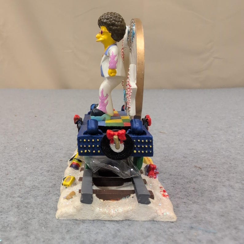 The Simpsons Disco The Halls Christmas Express Disco Stu Sculpture 2004 image 2