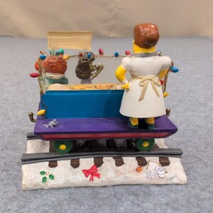The Simpsons Christmas Express Servin Up Cheer Tofu Turkey Sculpture 2005 image 4