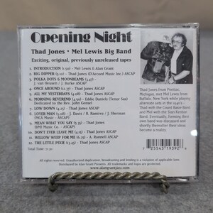 Thad Jones Mel Lewis Big Band Opening Night Live Village Vanguard CD 1966 Jazz image 2