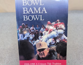 Bowl Bama Bowl Al Browning Signed 5th Ed Alabama Crimson Tide Football History
