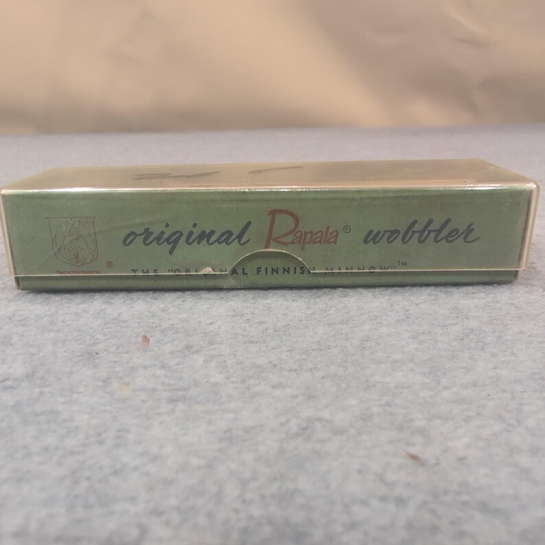 Vtg Rapala Original Finnish Wobbler CD 11S Saltwater Fishing Lure Gold Silver image 6