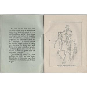 1922 Pictures for Little Hands to Draw Vintage Childrens Tracing Book Plough Co image 3