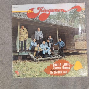 The Kingsmen Just A Little Closer Home Vinyl LP Heart Warming R3452 Gospel VG image 1