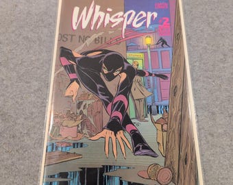 Whisper 2 Capital Comics 1983 Steven Grant Ninja Martial Arts Vintage Comic Book