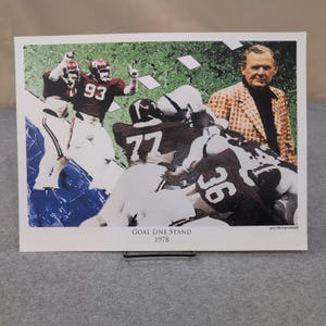 Jennifer Harwell Art History of Alabama Crimson Tide - Juego de 13 impresiones de fútbol imagen 4