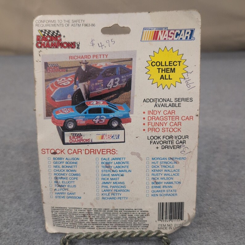 Racing Meister Nassauar Stock Car Todd Bodine 34 Diecast 1995 Bild 2