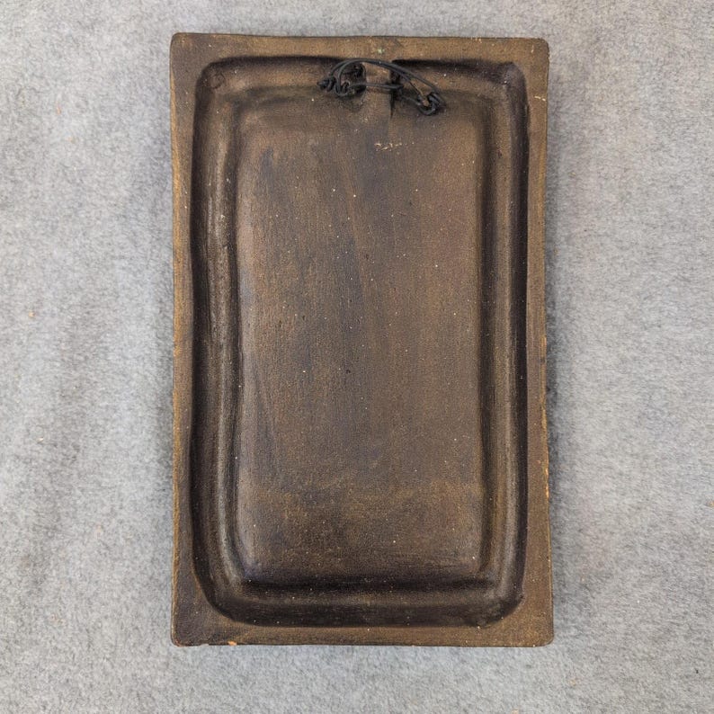 Vintage African Family Bas Relief Wall Plaque Bronze Finish Cast Resin Art image 2