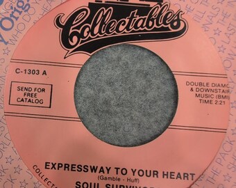 Soul Survivors Expressway To Your Heart Hey Gyp 45 toeren vinyl verzamelobjecten C-1303