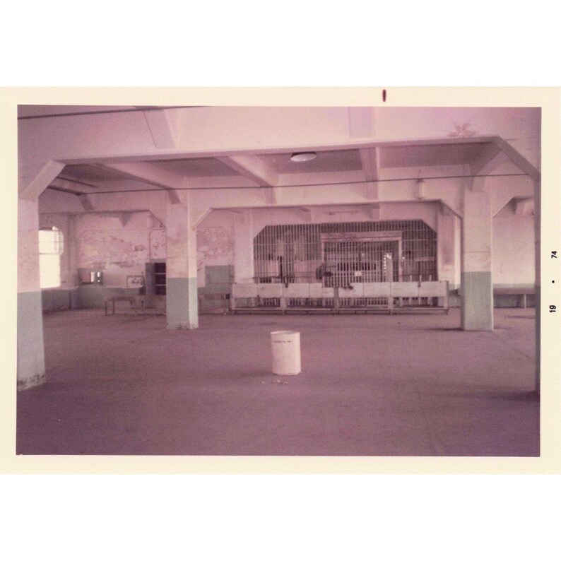 Vintage 1974 Alcatraz Island San Francisco Prison Cell Block Photo Lot of 13 image 7