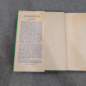 Studies in Acts William Arnot Kregel Publications 1978 Hardcover Book Commentary image 3