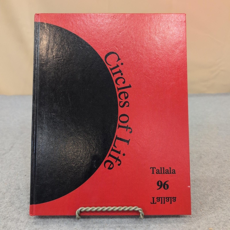 1996 Talladega High School Yearbook Circles of Life Vol 59 Alabama Tallala 96 image 1