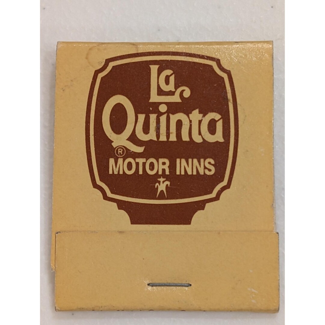 Retro Motor Inns La Quinta Motor Inns Matchbook Vintage Hotel Advertising Collectible ...