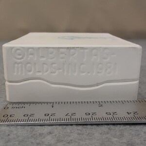 VTG 1981 Alberta's Molds Inc Ceramic Mailbox Holly Mouse Ceramic Slip Mold A-247 image 4