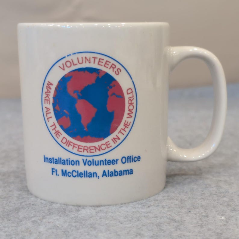 Installation Volunteer Office Ft McClellan Alabama Ceramic Mug image 1