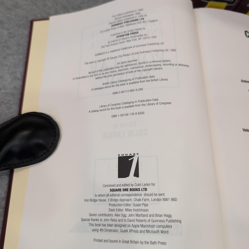 Guinness Encyclopedia of Popular Music 6 Vol Full Set Colin Larkin 2nd Ed 1995 image 3