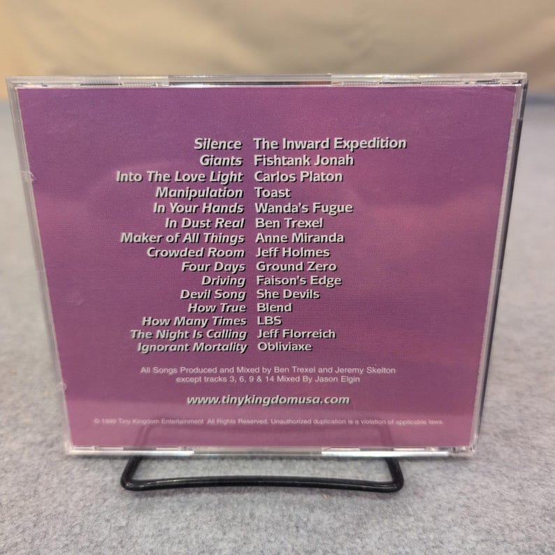 Tiny Kingdom Artists Volume One CD 1999 Various Artists Compilation Indie Rock image 2