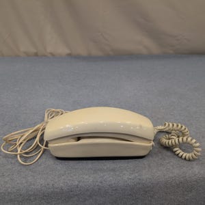 Vintage AIRMATE Beige Dial Push Button Telephone Retro Home Office Desk Phone image 2
