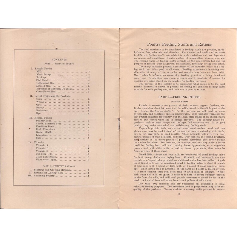 Boletín de alimentos y raciones para aves de corral n.° 63 de la Universidad Estatal de Ohio, 1928 imagen 3